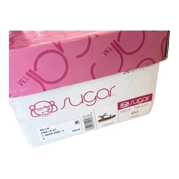 NEW Sugar MILLIE SANDALS Girls 4, Women's 5.5 Pink Lilac Purple Tie Dye SHOES - Picture 6 of 9